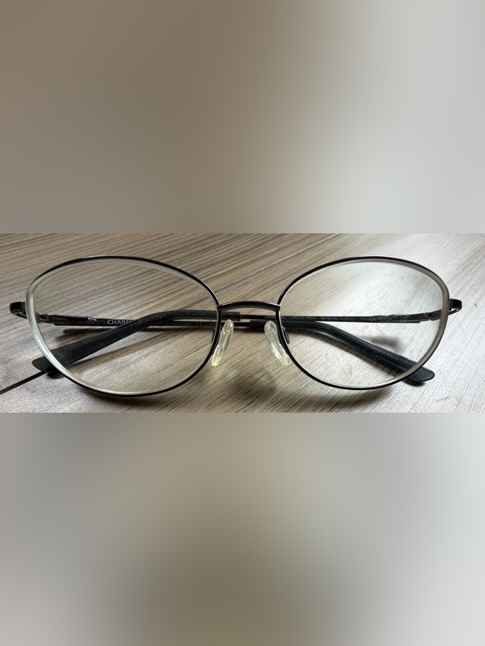 Charmant Eyeglass Frames CH29203, 55-16-140, Titanium Blue No Nickel Allergy